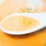 さつまラーメン - 白湯スープ(塩豚骨)