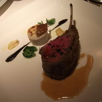 レストラン タテル ヨシノ - 仔羊のロースト、クルミのペルシヤード風