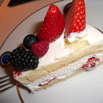 レストラン タテル ヨシノ - バースデーケーキ