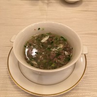 香桃 - 肉ミンチの香菜スープ
