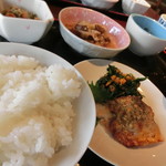 つるまいホープラザ - ご飯は普通盛り