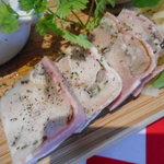 ラ フルール ド スリジエ - 宮城県産　森林鶏ときのこのテリーヌ