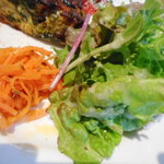 ラ フルール ド スリジエ - にんじんのラペとグリーンサラダ