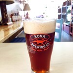 オアフ島で一番有名な地ビール　KONAビール