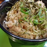 つけ麺らー麺はぐるま - 2017/5/9 鶏とエリンギ？の炊き込みご飯