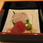 鮨 北新地 なか匠 - お造りアップ(2017.05)