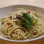 自家製麺 くろ松 - 大人の酒盗まぜそば　240円