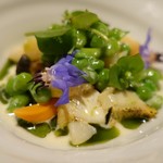 11.貝のフラン　アオヤギ・ツブ・ホッキ・ハマグリ