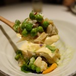 リベルテ・ア・ターブル・ド・タケダ - 12.貝のフラン　アオヤギ・ツブ・ホッキ・ハマグリ　