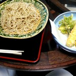 手打ちそば港屋 - 天ぷらは少し遅れて。