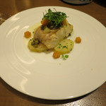 レ・コパン ドゥ ドミニク・ブシェ - 千葉県銚子産ホウボウのコンフィ　ケッパーとオリーブオイル