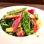 創作イタリアン Gemelli - ジェメリサラダ  ドレッシングほんのりがグッド