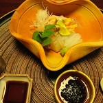 お宿 うち山 - 夕食　お造り