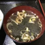 升亭 - わかめスープ