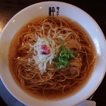 麺's食堂 粋蓮 - 綺麗で済んだスープ