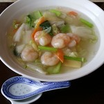 Kanton Chuu Bou - 蝦仁湯麺 えびそば
