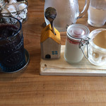 ガレット - ココナッツのブランマンジェと紅茶のジュレ♬