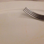 トラットリア トマティカ - こんなにきれいに食べました