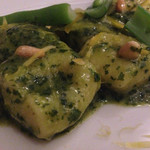 トラットリア トマティカ - Gnocchi al pesto de basilico