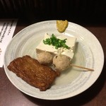 おかめ - 豆腐、つくね、いか天　２０１７　４　２０