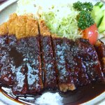 くいしん坊 - 味噌カツ定食　1200円