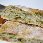 シニフィアン シニフィエ - 今週のチャパタ「アオノリ」　断面