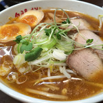 伝承ラーメン 北都 - みそラーメン 煮卵付 1,000円