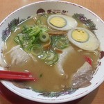 天下一品 - 【ラーメン(並) 屋台の味 + 煮玉子】￥720 + ￥120