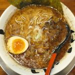 らーめん おっぺしゃん - おっぺしゃんらーめんのアップ