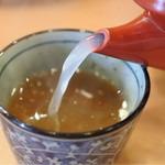 片町 弥ひろ - 蕎麦湯