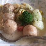 kissamari- - 肉団子と白菜のクリーム煮