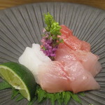 小料理 すず乃 - 青森産 そい、秋田産 すみいか、石川産 天然本鮪