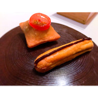 プレヴナンス - アボカドのパンスフレ 鶏レバーのエクレア