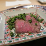 青華こばやし - 29年5月　牛ハラミと花山椒