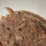 Ipermercato Carrefour - 葱、生姜、酒、味噌、片栗粉を合わせよく練る