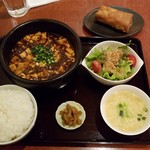 中国旬菜房 幸月 - 四川式麻婆豆富(780円)です。