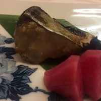 草庵 - 銀鱈西京焼き 美味