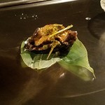 八王子うかい亭 - 三陸産の黒鮑がど～んっと登場