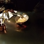 八王子うかい亭 - 目の前でソースも作ってくれます