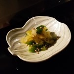 八王子うかい亭 - 食事のお新香