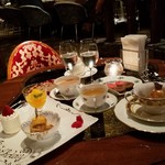 八王子うかい亭 - 誕生日祝いに豪華なデザート♪