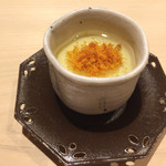 すし宮川  - ５月/アスパラ茶碗蒸　からすみ