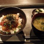 花ごころ - 海鮮丼　味噌汁＆お新香付