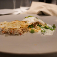recte - 菜の花アスパラソバージュと函館産毛蟹