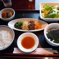 叙々苑 新宿小田急ハルク店 - 焼肉ﾗﾝﾁｾｯﾄ(ﾗｲｽ少な目)