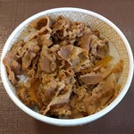 Sukiya - 牛丼･並盛（350円）