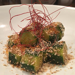 創作麺工房 鳴龍 - 「ごまきゅうり」350円