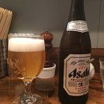 創作麺工房 鳴龍 - 「瓶ビール」500円