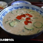 あそび - 冷汁に自家製ラー油