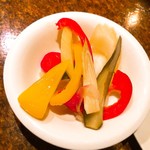 まるゲリータ - ピクルス300円